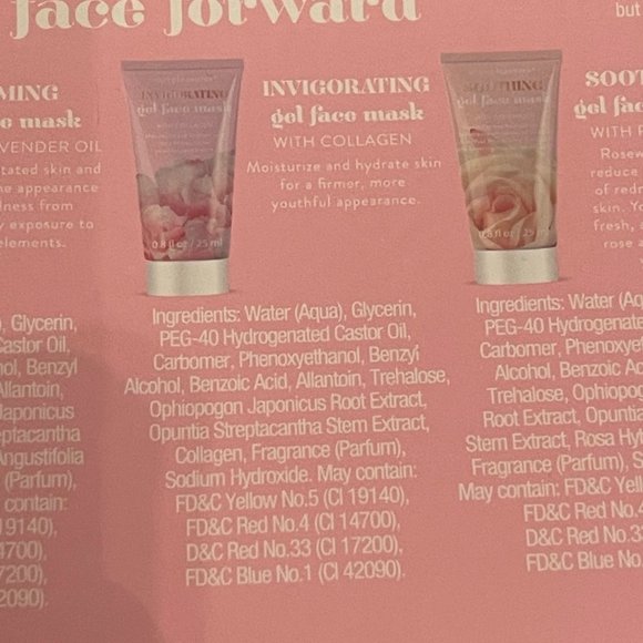 NIB SIMPLE PLEASURES Best Face Forward Gel Mask Collection - Picture 3 of 6